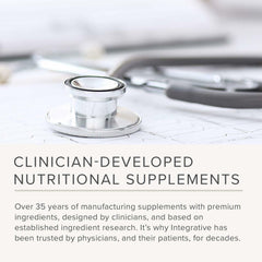 Integrative Therapeutics vitamin D 400 IU per serving supports bone related nutrients.