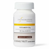 Integrative Therapeutics Vitamin D3 bottle closeup for bone and immune support.