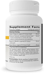 Integrative Therapeutics Y Formula label close-up with herbal blend