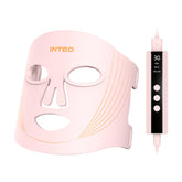 INTEO Red Light Mask front view for convenient at-home skincare.