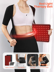 INTEO Red Light Therapy Device with Full-Body Curve Design concentrates light for wider coverage.
