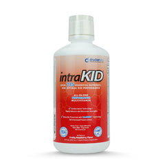 IntraKID bottle pour for an easy daily dose in kids.