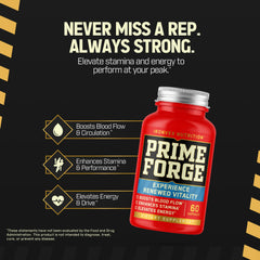 IronVex Testosterone Booster packaging emphasizes USA-made quality and third-party testing