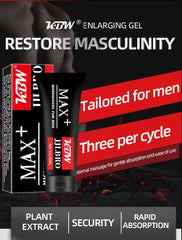 Close-up of Irvy Huge Max+ XXXL gel texture indicating fast absorption.