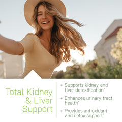 Irwin Naturals softgels close-up highlighting easy-to-swallow daily detox support.