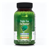 Irwin Naturals Triple Tea Fat Burner bottle front for daily metabolism support.