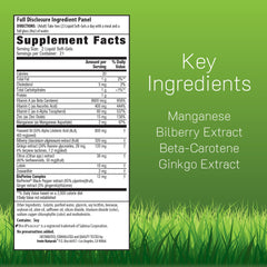 A scene with Vision Sharp softgels suggests easy daily intake.