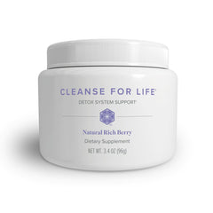 Isagenix Cleanse for Life berry powder tub, daily cleanse option.