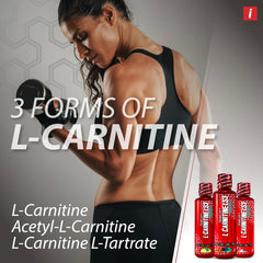 iSatori L-Carnitine LS3 3000 liquid being poured demonstrates quick mix and taste