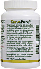 Island Nutrition oregano oil capsules Spain-grown source emphasizes quality and purity