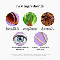 Isotonix Daily Essentials glass with water ready to drink and mix.