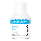 Isotonix Digestive Enzymes bottle shown, supporting nutrient absorption.