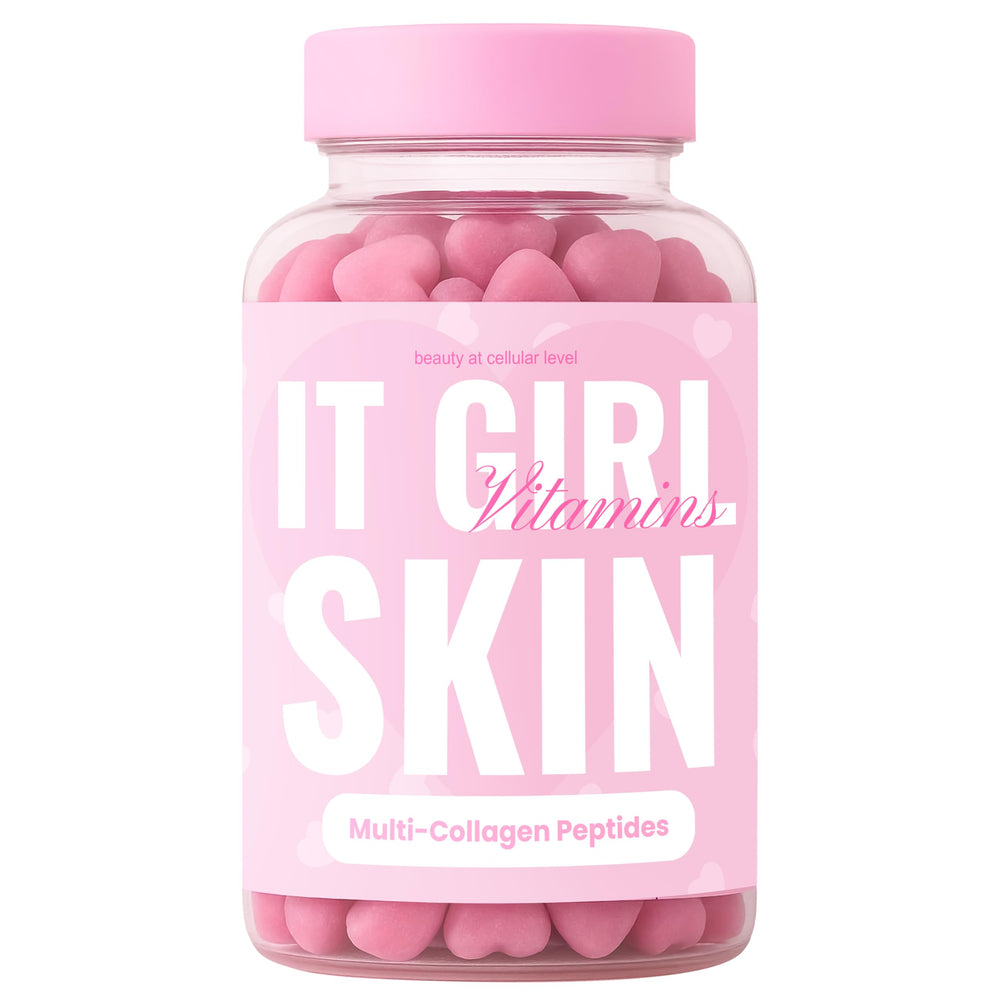 It Girl Vitamins Skin Gummies bottle front for daily beauty support