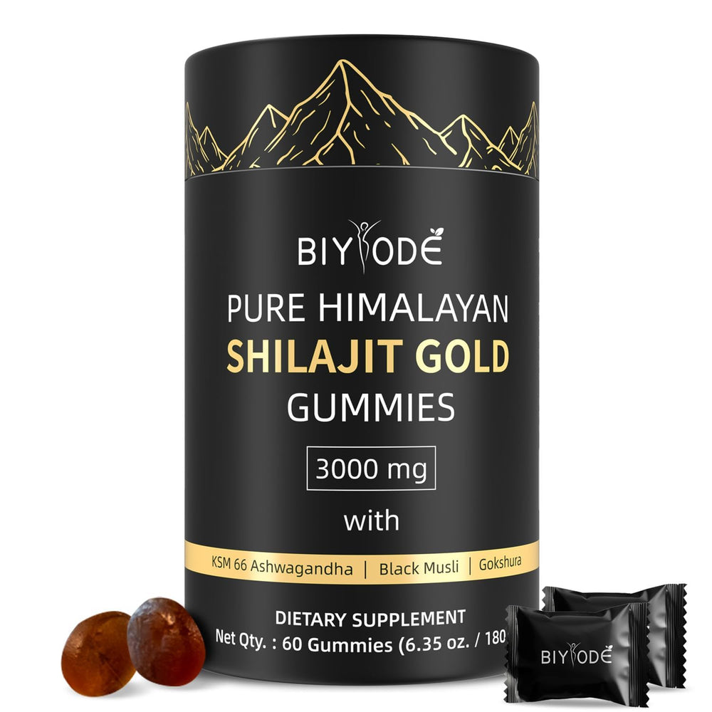 Itiban Shilajit Gummies bottle front—convenient daily nourishment in a bite.