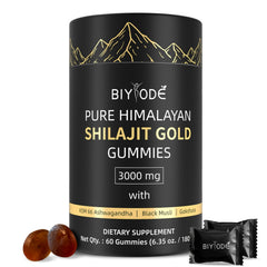 Itiban Shilajit Gummies bottle front—convenient daily nourishment in a bite.