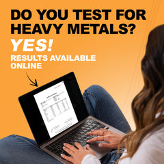 It's Just! Beta-Alanine Powder purity label signals third-party testing and quality.