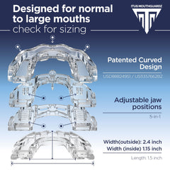 Itus SilentZPro 2.0 FDA-cleared BPA-free materials ensure safe nightly use.