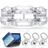 Itus SilentZPro 2.0 mouthguard close-up shows a secure nightly fit.