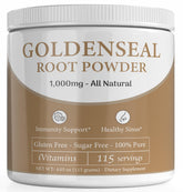iVitamins Goldenseal Powder bottle front for immune support.