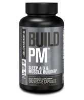 Jacked Factory Build PM bottle promotes nightly recovery and sleep support.