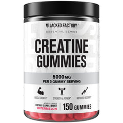 Jacked Factory Creatine Monohydrate Gummies Watermelon pack, ideal for daily use.