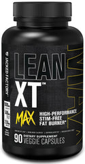 Jacked Factory Lean-XT Max bottle front supports a lean physique.