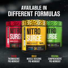 Nitrosurge Build shake blending to a smooth, energizing drink.