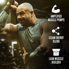 Nitrosurge Build tub label close-up highlighting ingredients and clean formula