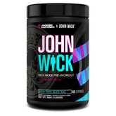 Jacked Factory Wick Mode tub front label shows bold branding for enhanced workout energy.