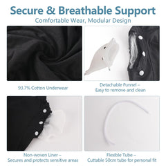 Jade Butterfly detachable connector for quick on-the-go setup