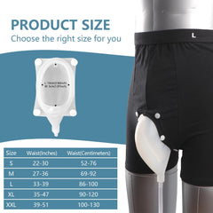 Jade Butterfly 1000ml drainage bag for extended wear