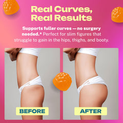 Jadee BBL Gummies curvy hips visuals for a defined silhouette.