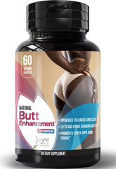 Jadee Curve Gainer bottle showing a natural curve support formula for fuller hips.