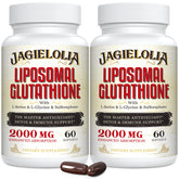 Jagielolia Liposomal Glutathione 2000mg bottle front highlighting antioxidant support