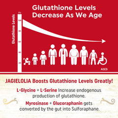 Jagielolia Liposomal Glutathione 2000mg softgel pack for convenient daily use
