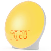 JALL Sunrise Alarm Clock front view as a sleek bedside companion for gentle wakeups