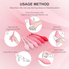 JANNSK Kegel System dimensions—compact length and diameter for easy handling.