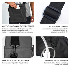 JARCEEVAN discreet cover hides tubing for a low-profile look