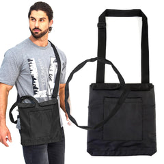 JARCEEVAN bag holder showing easy-access bottom opening for drainage