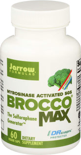 Jarrow Formulas Brocco Max bottle with capsules for daily cellular support