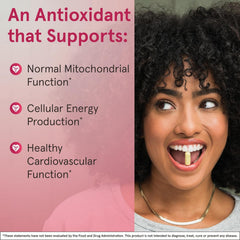 Co-Q10 capsules paired with a fatty meal for better absorption.