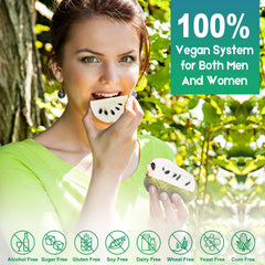 Javeriah vegan label indicates a plant-based, allergen-conscious formula