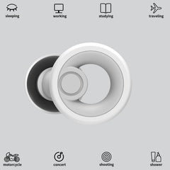 Jayine Ear Plugs in sleep mode promote restful nights
