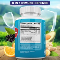 JB Wellness Co capsules close-up for easy daily immune support.