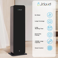 JCLOUD Upgrade Diffuser app-setup enables Bluetooth control for personalized scents.