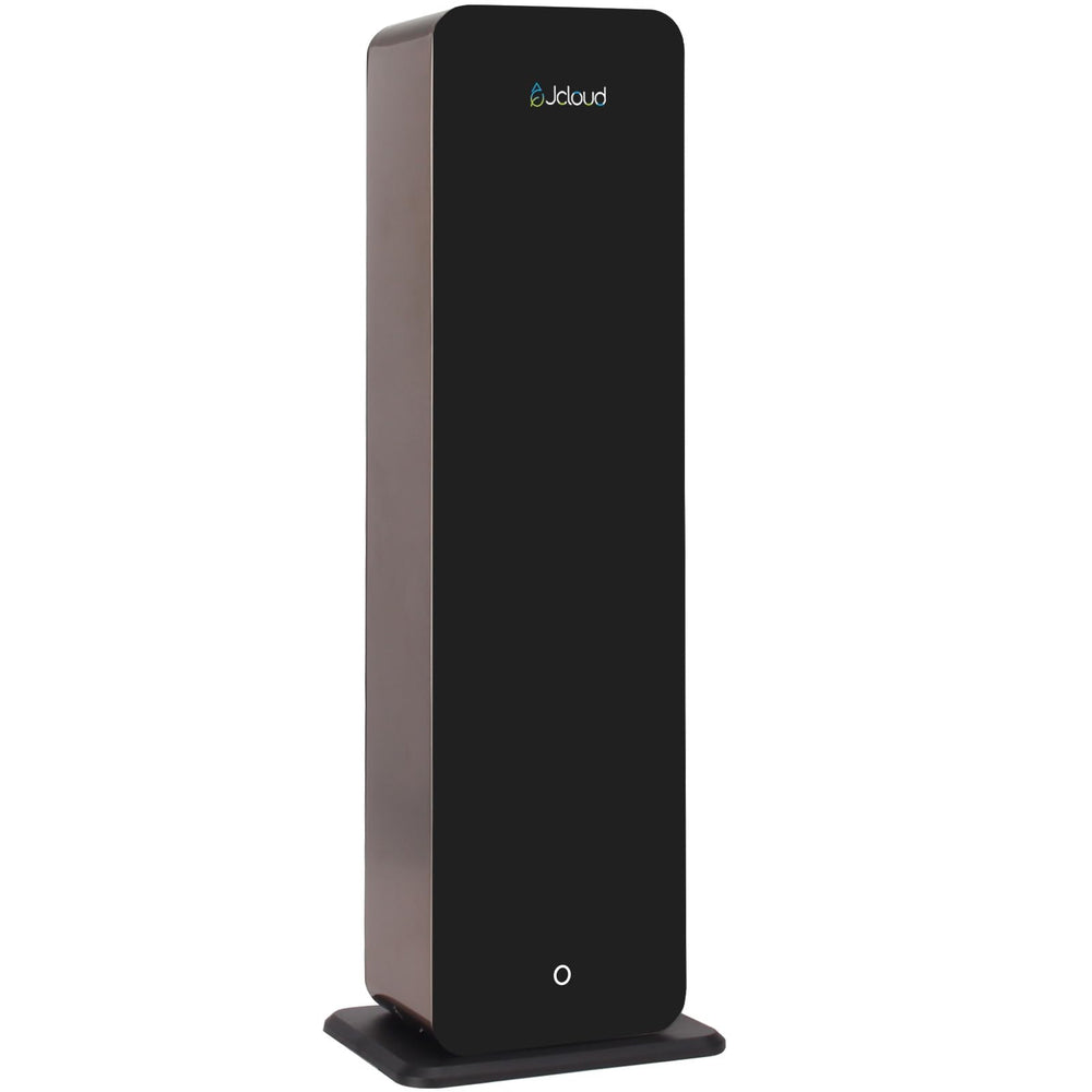 JCLOUD Upgrade Floor-Standing Diffuser front view shows sleek black elegance.