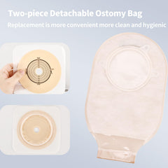 Jctracy cut-to-fit barrier chart showing precise stoma sizing