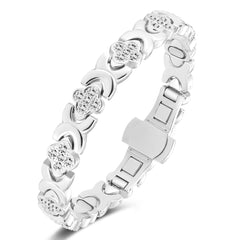 Jecanori bracelet with 5X magnets and butterfly clasp for daily balance