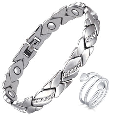 Jecanori pure copper bracelet for women with a smooth hypoallergenic finish for everyday wear