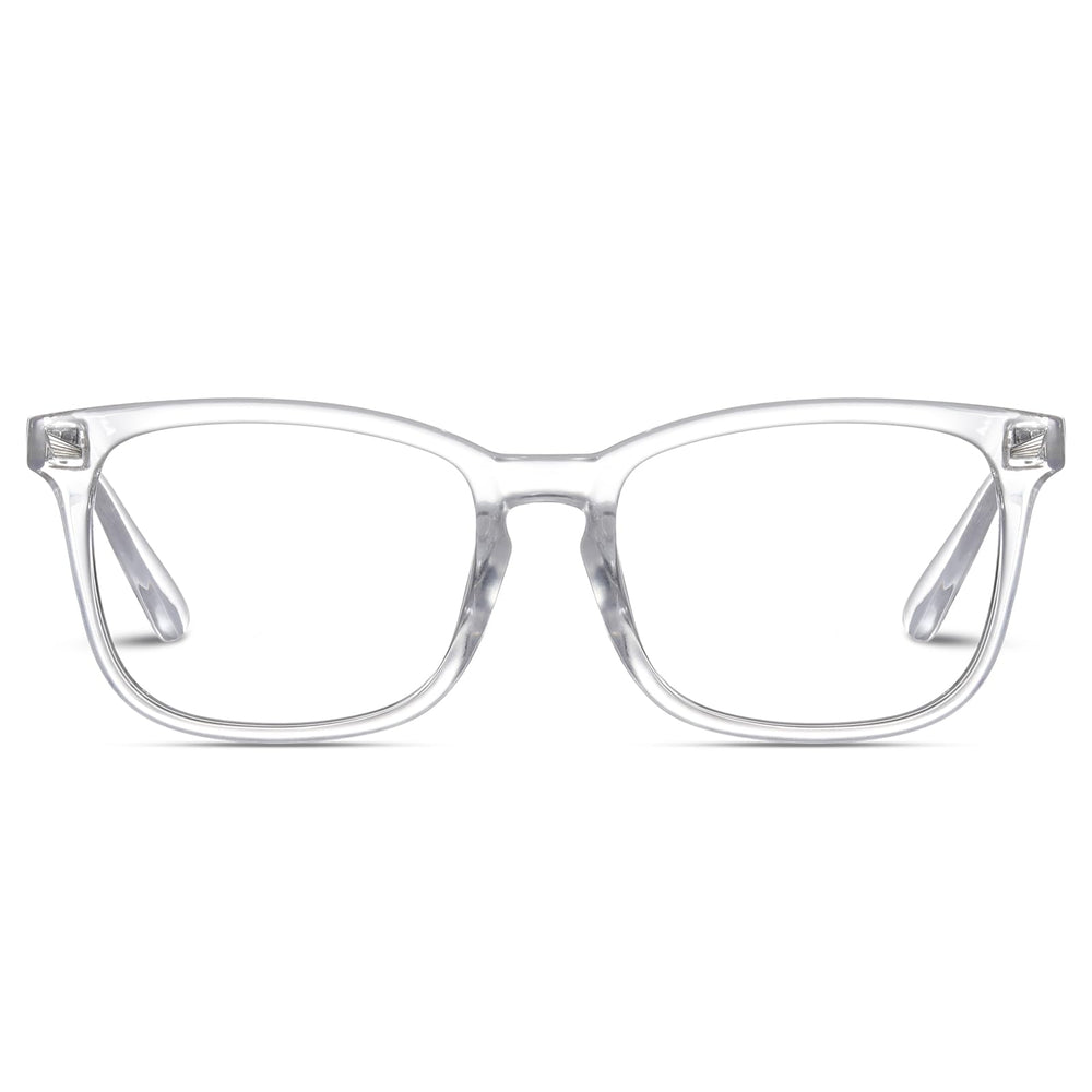 Jectieey reading glasses with blue light blocking lenses for comfortable screen time.